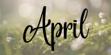 April Banner
